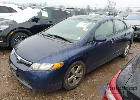 2007 Honda Civic Ex z USA, uszkodzony, nr VIN 1HGFA16897L143940
